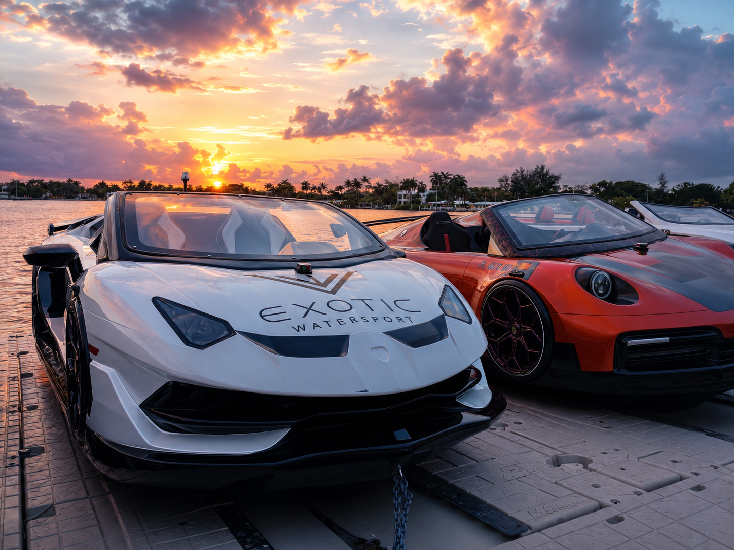 Exotic Watersport jet car